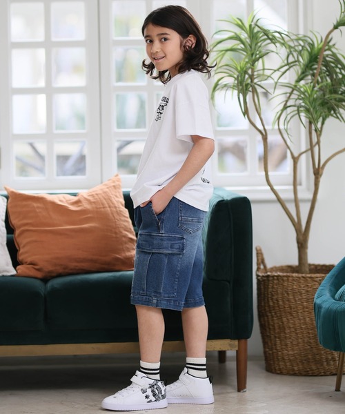 DC(ディーシー)の「DC/ディーシー キッズ 半袖 Tシャツ バックプリント YST262506(Tシャツ/カットソー・キッズ・ホワイト/ブラック/ブラック系その他2/ホワイト系その他2・100cm/110cm/120cm/130cm/140cm/150cm/160cm)」の11枚目の写真