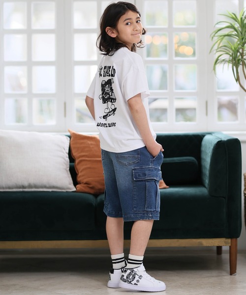 DC(ディーシー)の「DC/ディーシー キッズ 半袖 Tシャツ バックプリント YST262506(Tシャツ/カットソー・キッズ・ホワイト/ブラック/ブラック系その他2/ホワイト系その他2・100cm/110cm/120cm/130cm/140cm/150cm/160cm)」の12枚目の写真