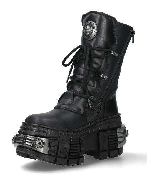 NEW ROCK（ニューロック）の「NEW ROCK/ニューロック/M-WALL373-S3（ブーツ・メンズ・ブラック・41/42/43）」の5枚目の写真