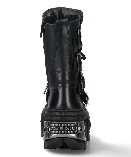 NEW ROCK（ニューロック）の「NEW ROCK/ニューロック/M-WALL373-S3（ブーツ・メンズ・ブラック・41/42/43）」の6枚目の写真