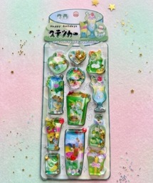 Curaful（クラフル）の「キラキラカフェウォーターシール（ステッカー/テープ）」