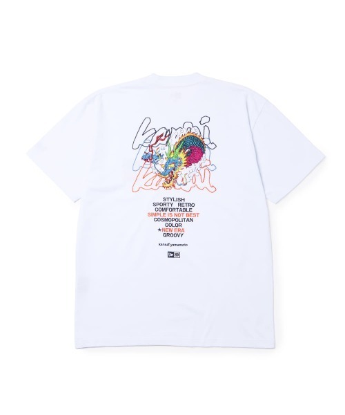 NEW ERA(ニューエラ)の「NEW ERA SS CT TEE KANSAI / ニューエラ(Tシャツ/カットソー・レディース・ホワイト/ブラック・MEDIUM/LARGE/X-LARGE)」の3枚目の写真