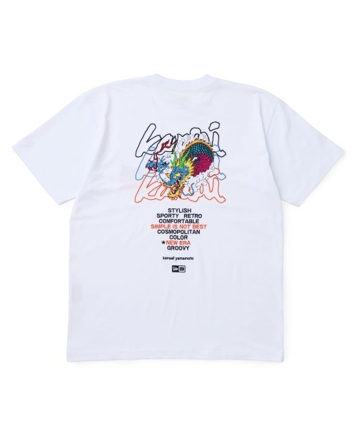 NEW ERA(ニューエラ)の「NEW ERA SS CT TEE KANSAI / ニューエラ(Tシャツ/カットソー・レディース・ホワイト/ブラック・MEDIUM/LARGE/X-LARGE)」の5枚目の写真