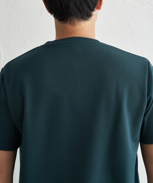 ikka（イッカ）の「【接触冷感】ポンチ刺繍Ｔシャツ（Tシャツ/カットソー・メンズ・グリーン/ホワイト/ネイビー・XL/L/M/S）」の19枚目の写真