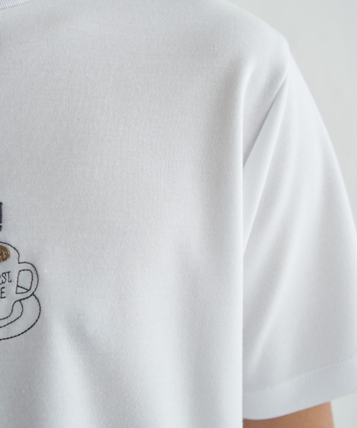 ikka（イッカ）の「【接触冷感】ポンチ刺繍Ｔシャツ（Tシャツ/カットソー・メンズ・グリーン/ホワイト/ネイビー・XL/L/M/S）」の21枚目の写真