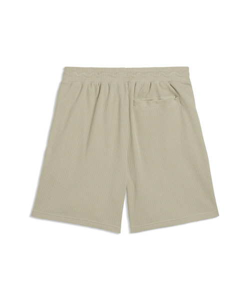PUMA(プーマ)の「PUMA プーマ メンズ ワードローブ ESS ワッフル リラックスド ショーツ(その他パンツ・メンズ・ブラック×レッド/グレー・LARGE/XX-LARGE/SMALL/MEDIUM/X-LARGE)」の6枚目の写真
