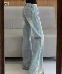 フレアデニムパンツ