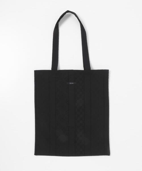 URBAN RESEARCH Sonny Label(アーバンリサーチサニーレーベル)の「コットンレーストートバッグ(トートバッグ・レディース・アイボリー/ブラック/ブルー・FREE)」の17枚目の写真