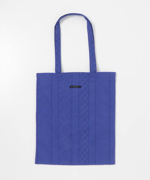 URBAN RESEARCH Sonny Label(アーバンリサーチサニーレーベル)の「コットンレーストートバッグ(トートバッグ・レディース・アイボリー/ブラック/ブルー・FREE)」の22枚目の写真
