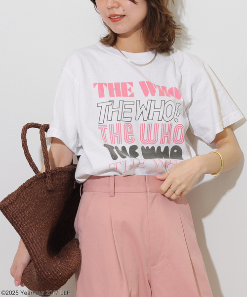 JOURNAL STANDARD relume(ジャーナルスタンダード レリューム)の「《WEB限定追加2》別注【GOOD ROCK SPEED】ロックT(Tシャツ/カットソー・レディース・ホワイト・SMALL/LARGE)」の1枚目の写真