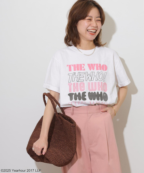 JOURNAL STANDARD relume(ジャーナルスタンダード レリューム)の「《WEB限定追加2》別注【GOOD ROCK SPEED】ロックT(Tシャツ/カットソー・レディース・ホワイト・SMALL/LARGE)」の6枚目の写真