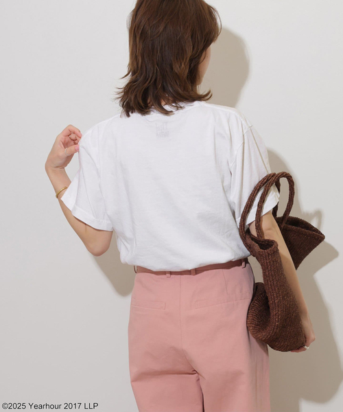 JOURNAL STANDARD relume(ジャーナルスタンダード レリューム)の「《WEB限定追加2》別注【GOOD ROCK SPEED】ロックT(Tシャツ/カットソー・レディース・ホワイト・SMALL/LARGE)」の7枚目の写真