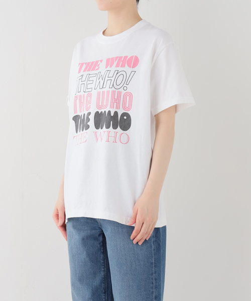 JOURNAL STANDARD relume(ジャーナルスタンダード レリューム)の「《WEB限定追加2》別注【GOOD ROCK SPEED】ロックT(Tシャツ/カットソー・レディース・ホワイト・SMALL/LARGE)」の20枚目の写真