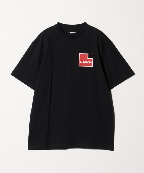 UNITED ARROWS & SONS(ユナイテッドアローズアンドサンズ)の「<LAWN> L LOGO TEE ①/Tシャツ(Tシャツ/カットソー・メンズ・ホワイト/グレー系/ブラック・M/L)」の3枚目の写真