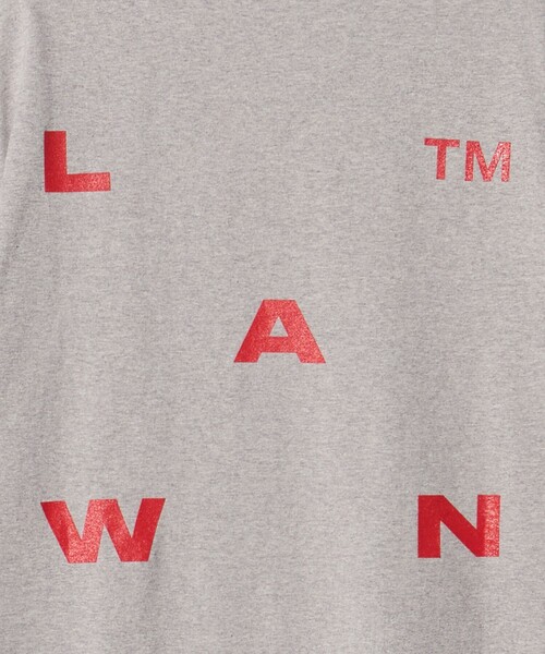 UNITED ARROWS & SONS(ユナイテッドアローズアンドサンズ)の「<LAWN> L LOGO TEE ①/Tシャツ(Tシャツ/カットソー・メンズ・ホワイト/グレー系/ブラック・M/L)」の8枚目の写真