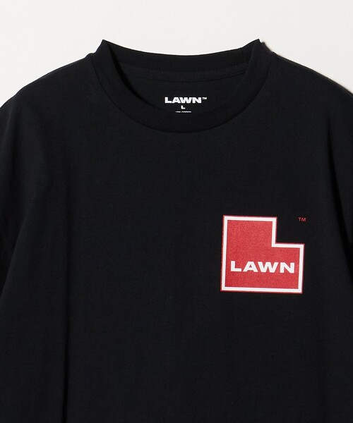 UNITED ARROWS & SONS(ユナイテッドアローズアンドサンズ)の「<LAWN> L LOGO TEE ①/Tシャツ(Tシャツ/カットソー・メンズ・ホワイト/グレー系/ブラック・M/L)」の12枚目の写真