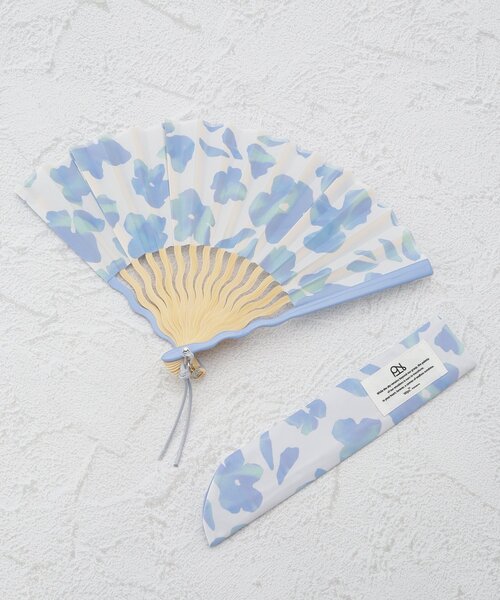 one'sterrace(ワンズテラス)の「Wpc. GIFTBOX扇子(その他小物・レディース・ブルー系その他7/ホワイト系9・99)」の2枚目の写真
