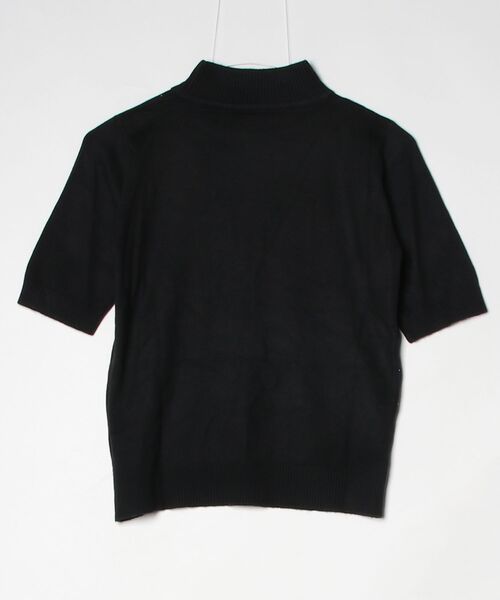 miune（ミューヌ）の「ラインストーンロゴTee（Tシャツ/カットソー・レディース・アイボリー/ブラック・FREE）」の9枚目の写真