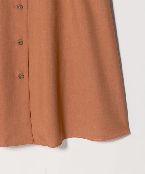 A DAY IN THE LIFE UNITED ARROWS(アデイインザライフユナイテッドアローズ)の「オープンカラー シャツワンピース ‐ウォッシャブル‐<A DAY IN THE LIFE>(ワンピース・レディース・ロイヤルブルー/オレンジ/ダークグレー/ブラック・FREE)」の14枚目の写真