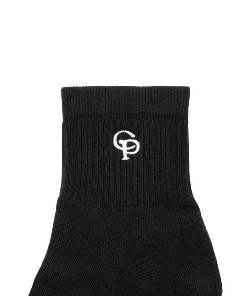 COOTIE PRODUCTIONS（クーティープロダクションズ）の「N/C Short Socks（ソックス/靴下・メンズ・ホワイト/ブラック・FREE）」の3枚目の写真
