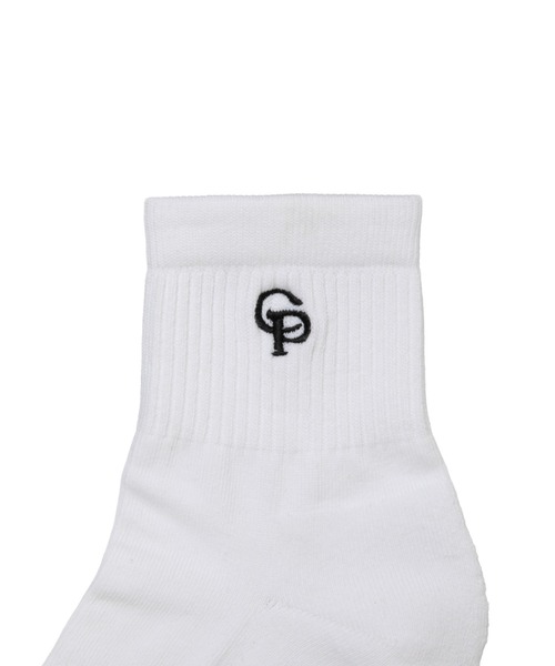 COOTIE PRODUCTIONS（クーティープロダクションズ）の「N/C Short Socks（ソックス/靴下・メンズ・ホワイト/ブラック・FREE）」の4枚目の写真