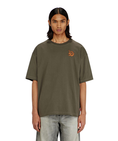 DIESEL(ディーゼル)の「メンズ Tシャツ T-BOXT-AA11(Tシャツ/カットソー・メンズ・ホワイト/グリーン系その他・XXX-LARGE/X-LARGE/X-SMALL/XX-LARGE/MEDIUM/SMALL/LARGE)」の8枚目の写真