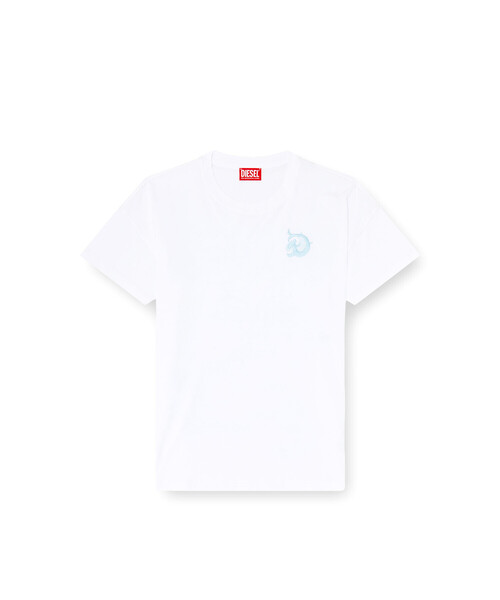 DIESEL(ディーゼル)の「メンズ Tシャツ T-BOXT-AA11(Tシャツ/カットソー・メンズ・ホワイト/グリーン系その他・XXX-LARGE/X-LARGE/X-SMALL/XX-LARGE/MEDIUM/SMALL/LARGE)」の3枚目の写真