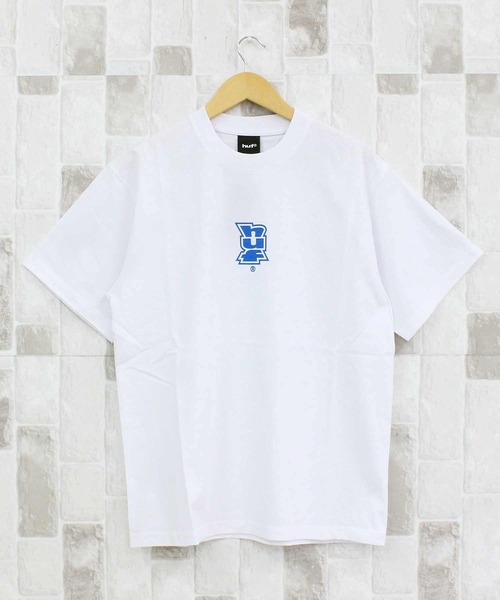 HUF（ハフ）の「メガブラストコア 半袖Tシャツ MEGABLAST CORE SS TEE（Tシャツ/カットソー・メンズ・ホワイト×ブルー/ブラック×ホワイト・M/L/XL）」の3枚目の写真