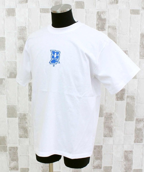 HUF（ハフ）の「メガブラストコア 半袖Tシャツ MEGABLAST CORE SS TEE（Tシャツ/カットソー・メンズ・ホワイト×ブルー/ブラック×ホワイト・M/L/XL）」の6枚目の写真