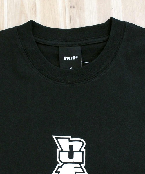 HUF（ハフ）の「メガブラストコア 半袖Tシャツ MEGABLAST CORE SS TEE（Tシャツ/カットソー・メンズ・ホワイト×ブルー/ブラック×ホワイト・M/L/XL）」の10枚目の写真
