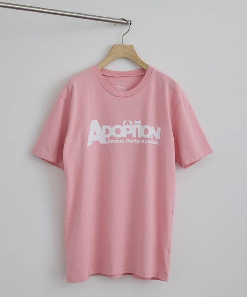 MIXTA(ミクスタ)の「【WEB・一部店舗限定】【Mixta(ミクスタ)】ADOPTION(Tシャツ/カットソー・レディース・ピンク/ホワイト系その他5・M)」の2枚目の写真