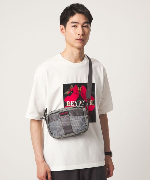 BRIEFING(ブリーフィング)の「【別注】<BRIEFING>リップストップ ジップ ライナー ショルダーバッグ(ショルダーバッグ・メンズ・ブラック/グレー系・FREE)」の3枚目の写真