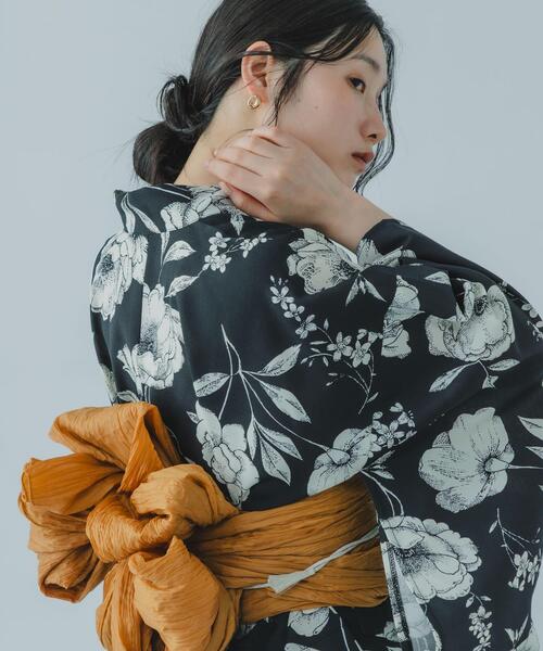 WEB/一部店舗限定』『接触冷感/速乾』ワンピース浴衣4点セットB