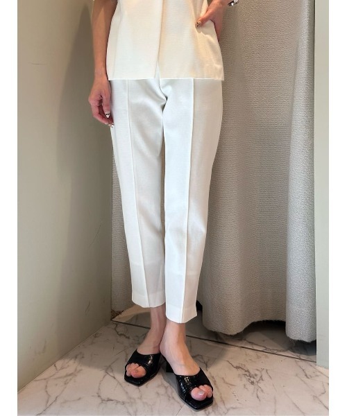 ESTNATION(エストネーション)の「ESTNATION / メッシュジャージーパンツ(その他パンツ・レディース・オフホワイト/ブラック・36/38)」の12枚目の写真