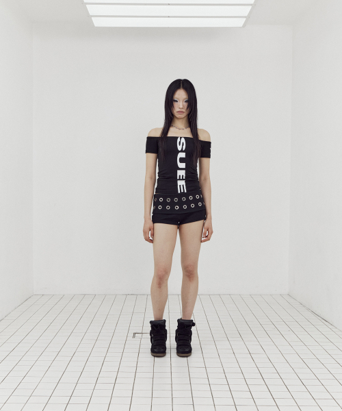 SETUP-EXE(セットアップイーエックスイー)の「EYELET WAIST SHORT PANTS / BLACK(その他パンツ・レディース・その他・S size/M size)」の14枚目の写真