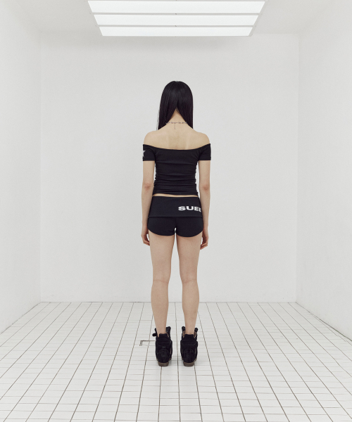 SETUP-EXE(セットアップイーエックスイー)の「EYELET WAIST SHORT PANTS / BLACK(その他パンツ・レディース・その他・S size/M size)」の12枚目の写真
