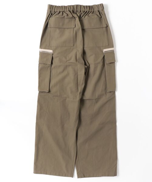 Juha（ユハ）の「【JUHA】HIGHWISTED CARGO PANTS（カーゴパンツ・メンズ・ブラック・4）」の2枚目の写真