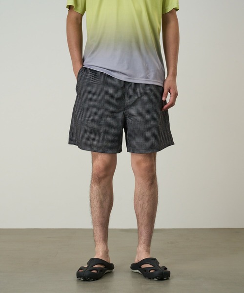 Gramicci(グラミチ)の「GRID SWIM SHORT グリッドスイムショーツ Gramicci | グラミチ(水着・メンズ・ネイビー/ブラック/レッド・LARGE/MEDIUM/SMALL/X-SMALL/XX-LARGE/X-LARGE)」の1枚目の写真