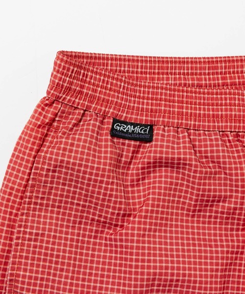 Gramicci(グラミチ)の「GRID SWIM SHORT グリッドスイムショーツ Gramicci | グラミチ(水着・メンズ・ネイビー/ブラック/レッド・LARGE/MEDIUM/SMALL/X-SMALL/XX-LARGE/X-LARGE)」の16枚目の写真