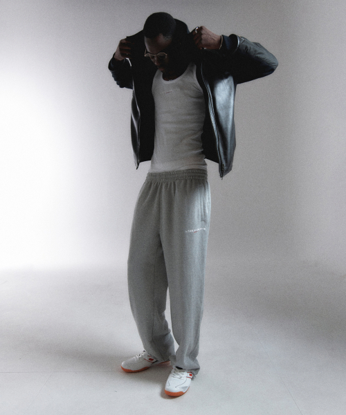 WORLDDILEMA（ワールドジレンマ）の「WORLD DILEMA DEPT Embroidery Sweat Pants (Grey)（スウェットパンツ・レディース・その他・82/55）」の4枚目の写真