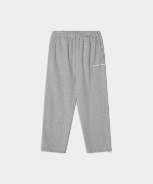 WORLDDILEMA（ワールドジレンマ）の「WORLD DILEMA DEPT Embroidery Sweat Pants (Grey)（スウェットパンツ・レディース・その他・82/55）」の3枚目の写真