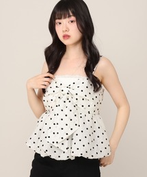 Heather（ヘザー）の「ジャガードリボンキャミ　1046539（キャミソール）」