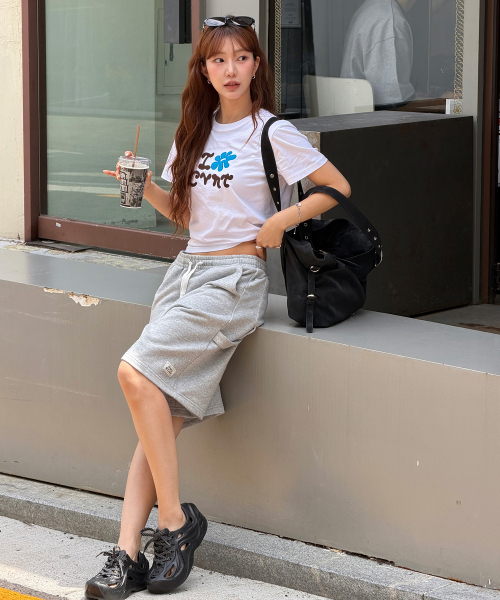 COVERNAT WOMAN(カバーナットウーマン)の「ウーマン CVNT クローバーTシャツ ホワイト(Tシャツ/カットソー・レディース・その他・WS/WM)」の9枚目の写真