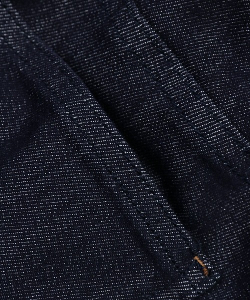 The DUFFER of ST.GEORGE(ザダファーオブセントジョージ)の「COOLMAX 3D EASY SKINNY DENIM PANTS:クールマックス 立体裁断 イージーデニムパンツ(デニムパンツ・メンズ・ネイビー・SMALL/LARGE/X-LARGE/MEDIUM)」の10枚目の写真
