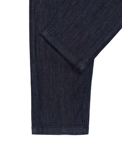 The DUFFER of ST.GEORGE(ザダファーオブセントジョージ)の「COOLMAX 3D EASY SKINNY DENIM PANTS:クールマックス 立体裁断 イージーデニムパンツ(デニムパンツ・メンズ・ネイビー・SMALL/LARGE/X-LARGE/MEDIUM)」の8枚目の写真