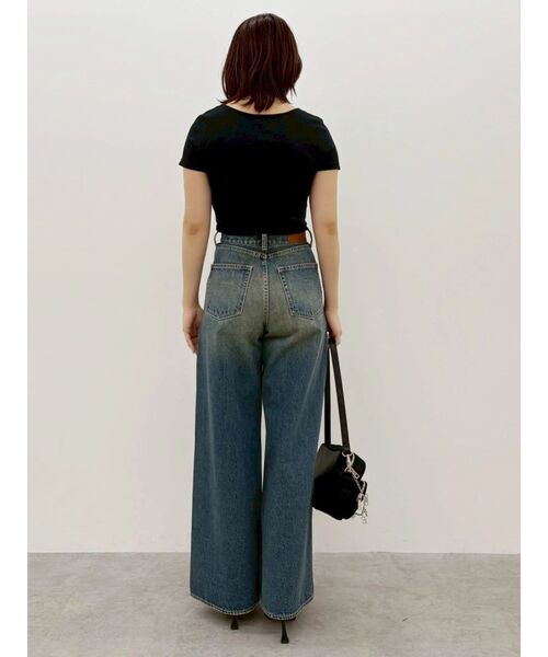 EVRIS（エヴリス）の「BASICシンプルショートTシャツ（Tシャツ/カットソー・レディース・ピンク/ホワイト・FREE）」の18枚目の写真