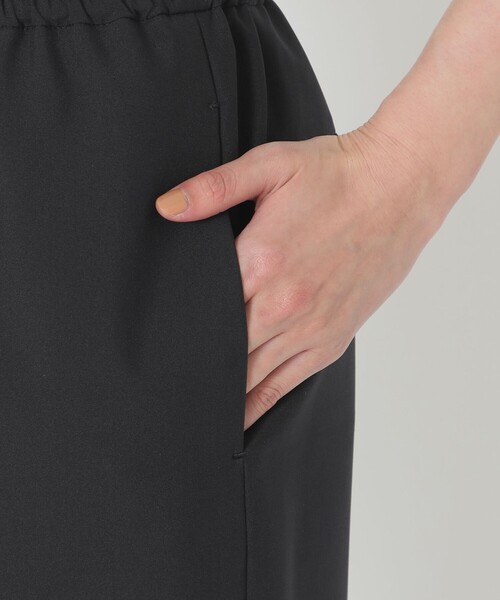 S.ESSENTIALS（エスエッセンシャルズ）の「ワイドパンツ（その他パンツ・レディース・ブラック・38）」の7枚目の写真