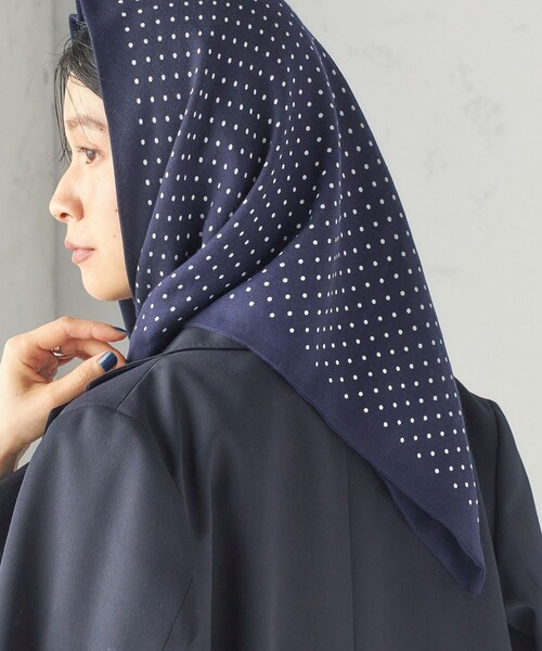 destin(デスティン)の「destin: Judy Triangle Bandana(バンダナ/スカーフ・レディース・ブラウン/オリーブ/ネイビー・ONE SIZE)」の18枚目の写真