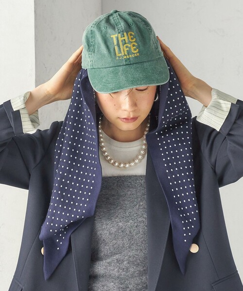 destin(デスティン)の「destin: Judy Triangle Bandana(バンダナ/スカーフ・レディース・ブラウン/オリーブ/ネイビー・ONE SIZE)」の22枚目の写真
