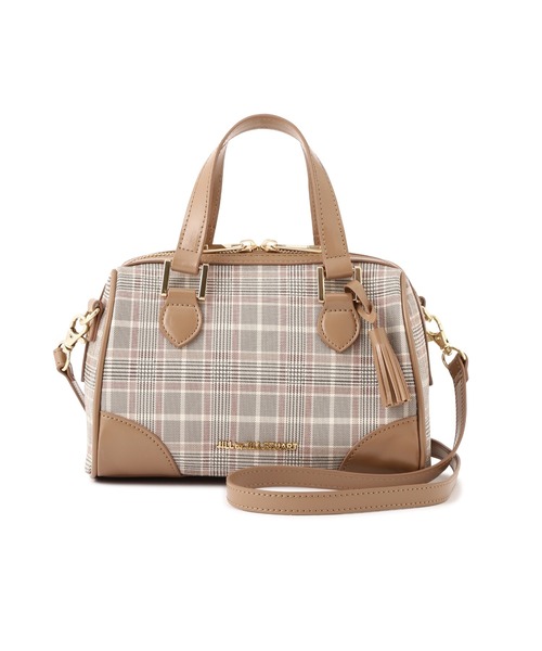 JILL by JILL STUART(ジルバイジルスチュアート)の「チェックミニボストンバッグ(ボストンバッグ・レディース・ベージュ系その他/ブラウン系その他・FREE)」の10枚目の写真